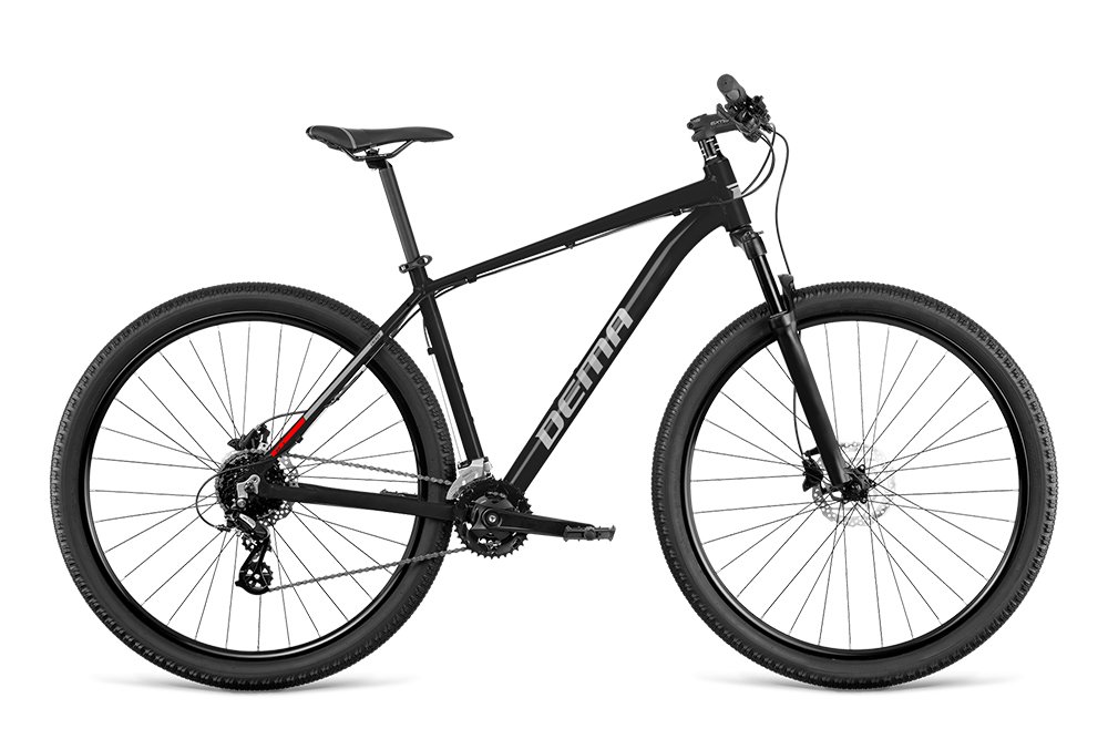 Velosipēds Dema ENERGY 3 black/silver