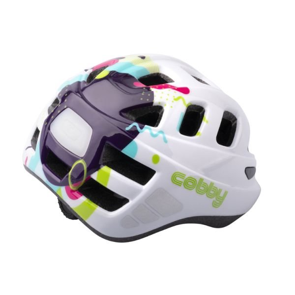 Ķivere COBBY multi-white-violet ar gaismiņu