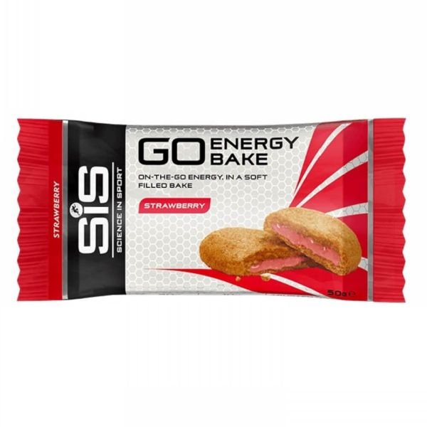 Batoniņš SIS Go Energy Bake 50g zemeņu