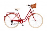 Velosipēds Classic ELEGANCE 7 EQ red