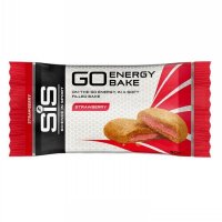Batoniņš SIS Go Energy Bake 50g zemeņu
